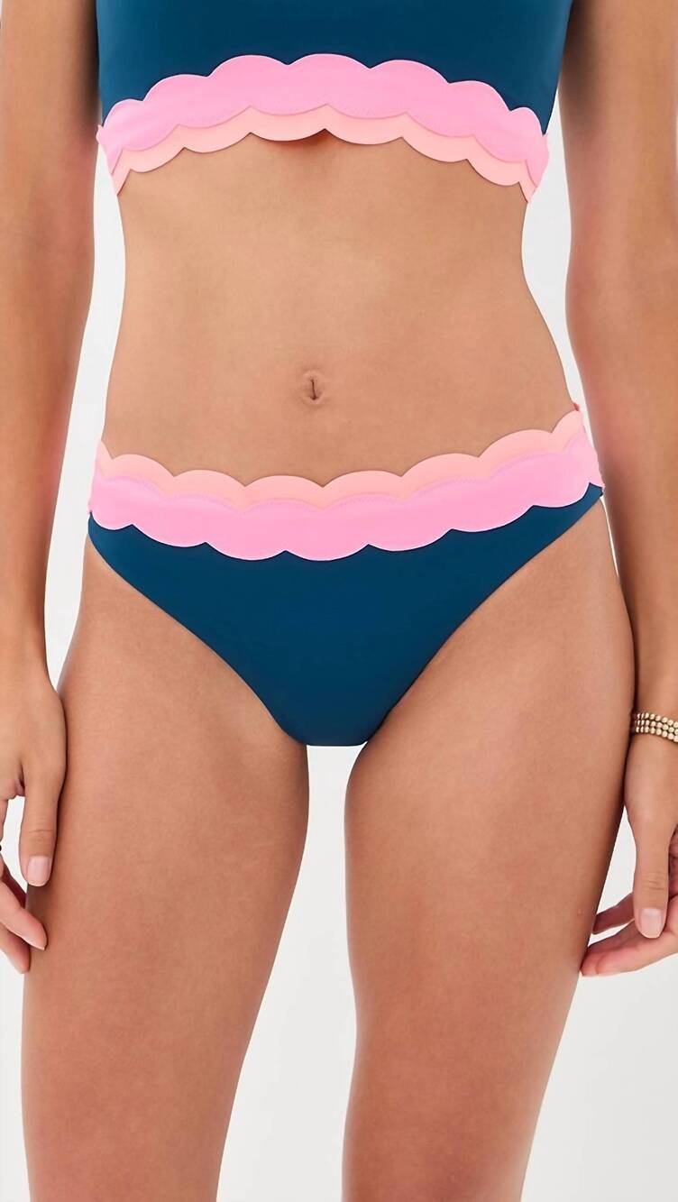 NEW BEACH RIOT fay bikini bottom in blue